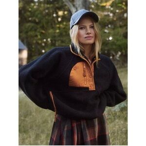 Free people hit the slopes fleece